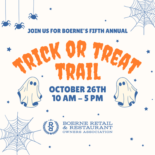 Boerne's Trick or Treat Trail Oct 26, 2024 Calendar — Greater